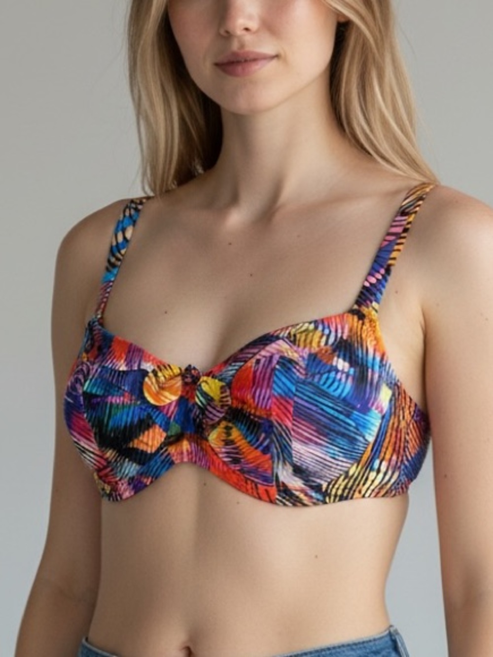 NWT Antigel by Lise Charmel La Surf Mania bikini top Solair 36G